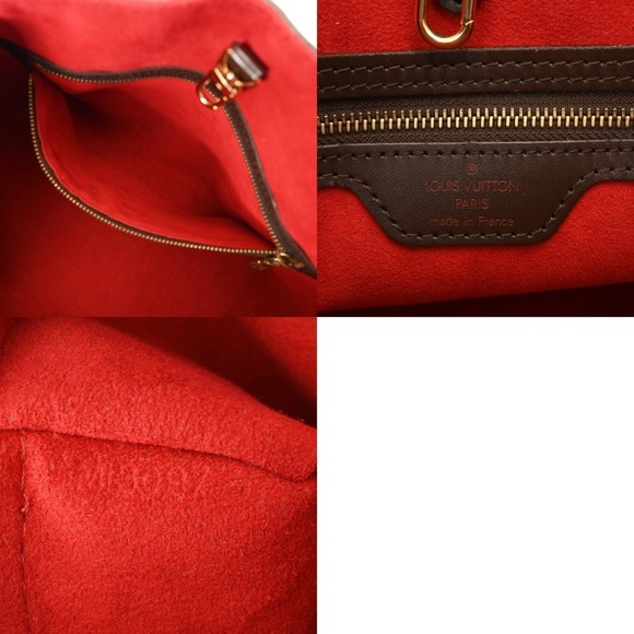 LOUIS VUITTON Authentic Brown Damier Canvas Bag - Picture 11 of 11